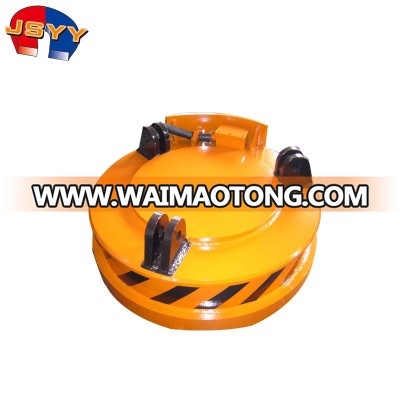 MW1-165 circular disc type electromagnet lifting magnets machine for scrap metal